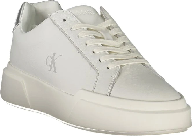 Женские кроссовки Calvin Klein из белой кожи