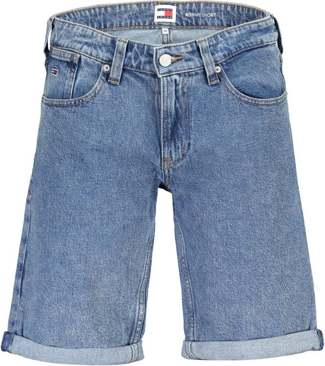 Blue Cotton Short Tommy Hilfiger