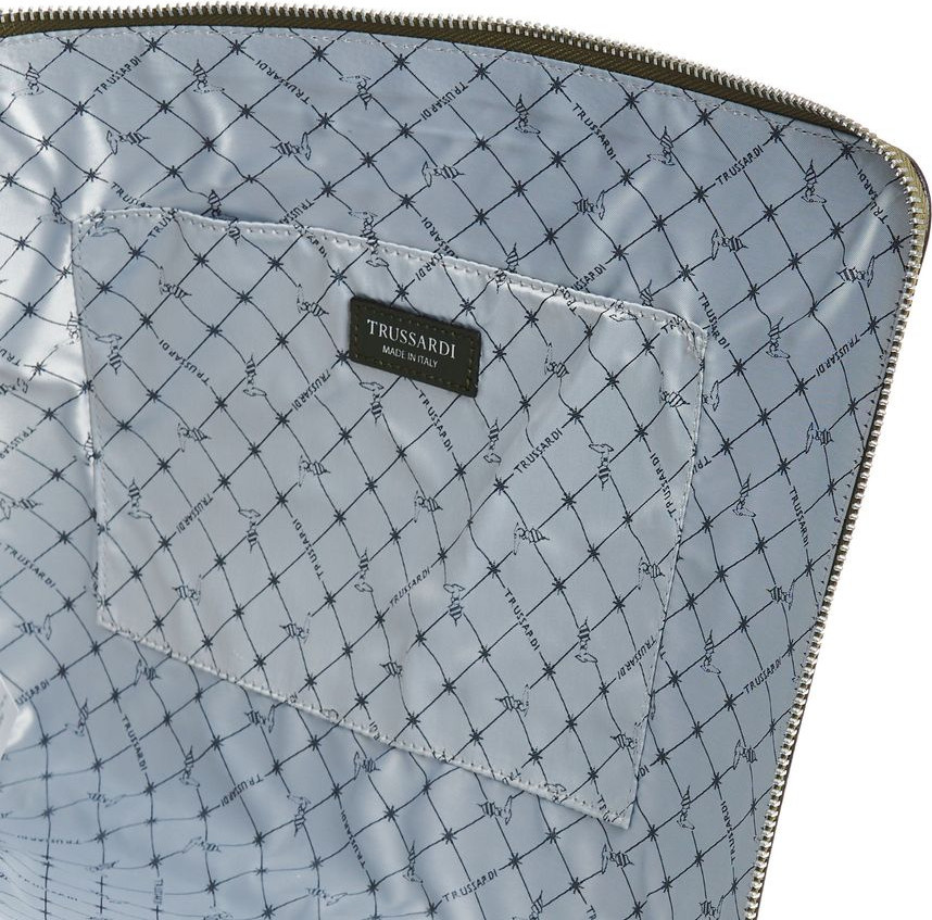 Клатч Trussardi Зеленая Кожа Мужской