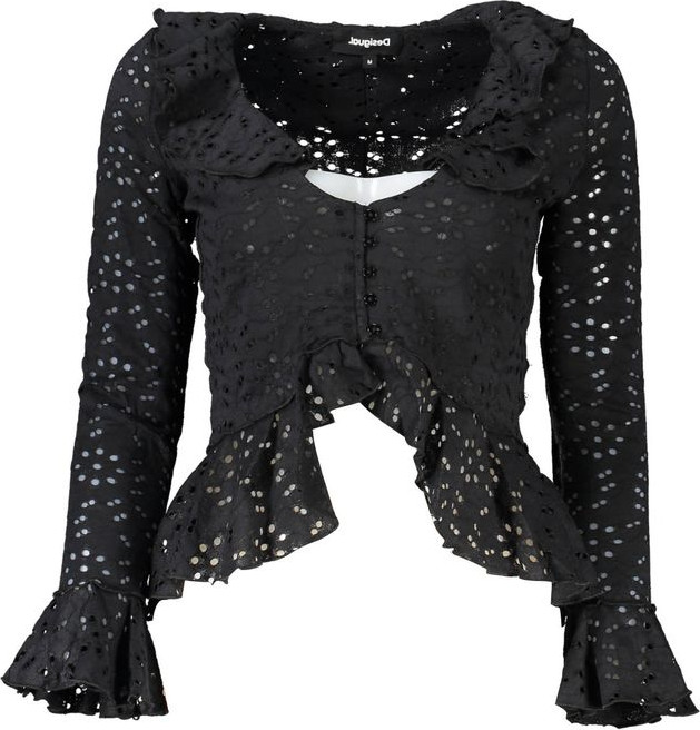 Black Cotton Shirt Desigual