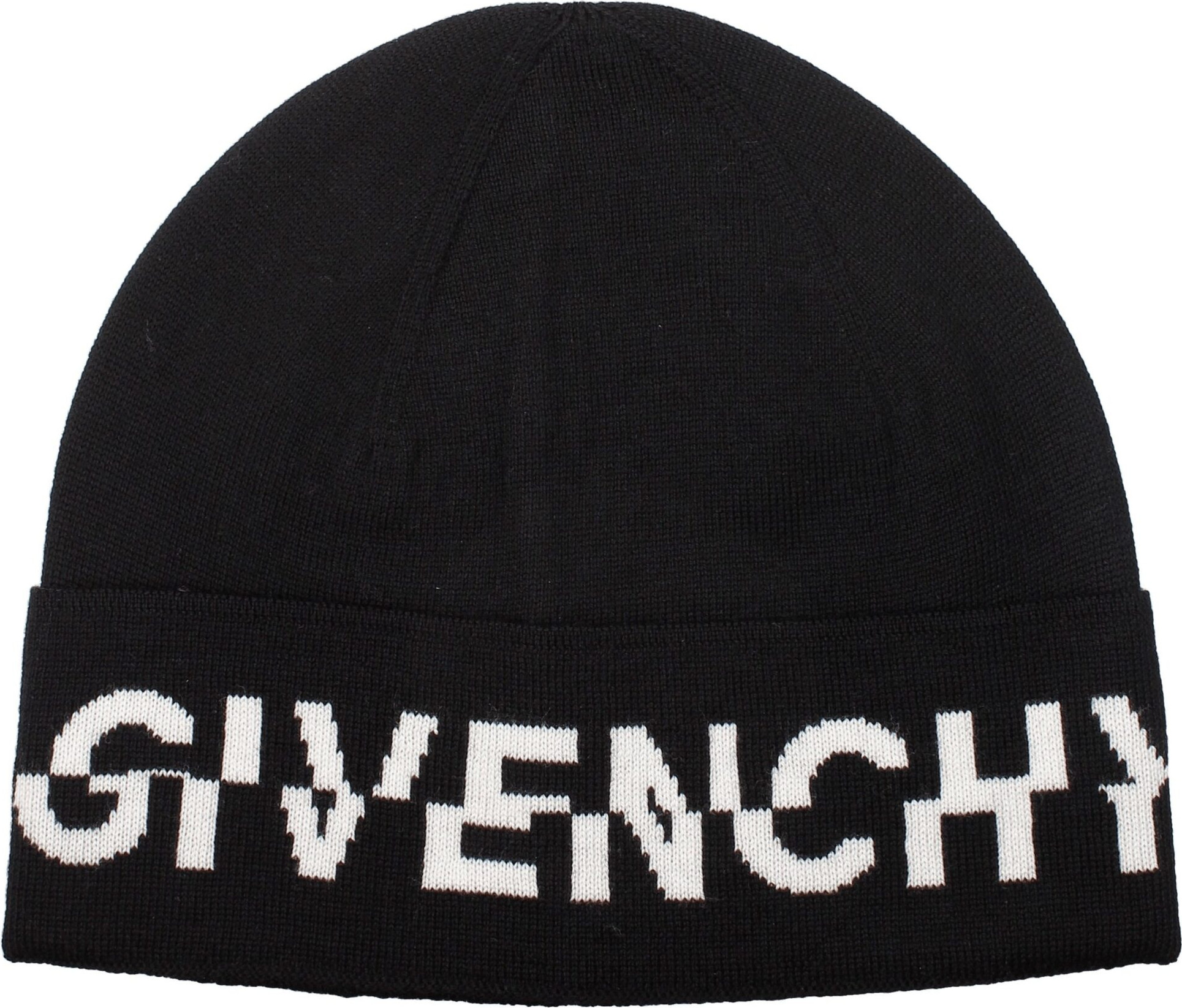 Шапка Givenchy Черный Шерстяная Бини