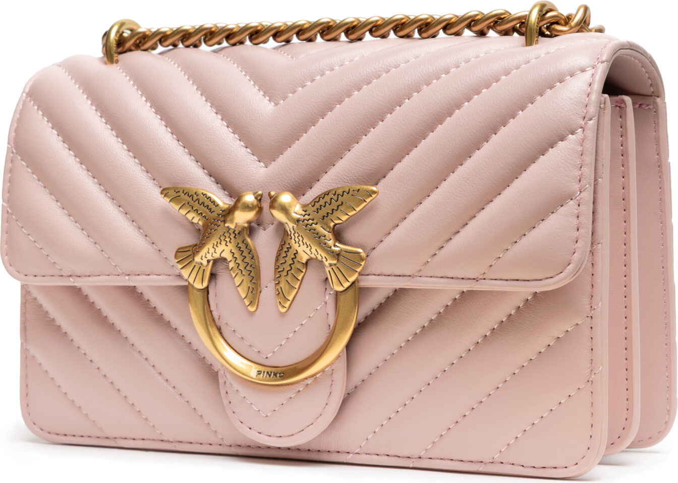 Сумка через плечо Pinko Powder Pink Love One Mini