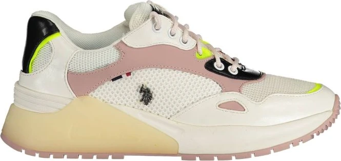 U.S. Polo Assn. Белые кроссовки из полиэстера