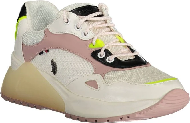 U.S. Polo Assn. Белые кроссовки из полиэстера