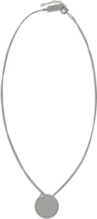 Silver Brass Necklace MM6