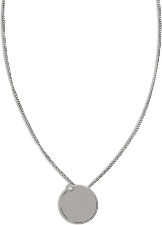 Silver Brass Necklace MM6