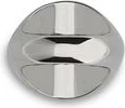 Серебряное металлическое кольцо MM6