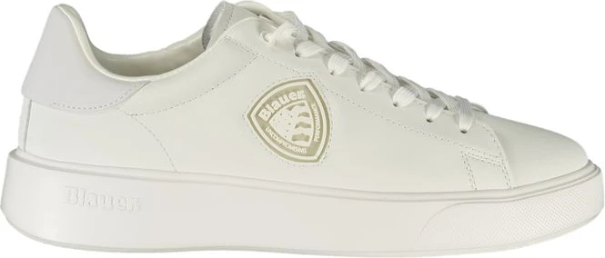 Sneaker Blauer Bianco Poliestere