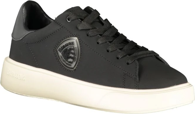 Кроссовки Blauer Черная кожа Мужские
