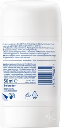 Antiperspirant Stick Nivea Black & White Invisible Clear
