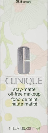 Тональная основа Clinique Stay Matte Oil Free Makeup Стойкая матирующая тональная основа