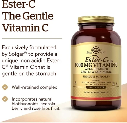 Витаминные таблетки Solgar Ester-C Plus