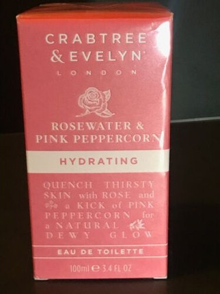 Туалетная вода Crabtree & Evelyn Rosewater & Pink Peppercorn
