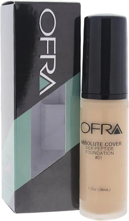 Тональная основа Ofra Cosmetics Absolute Cover Silk Peptide Foundation