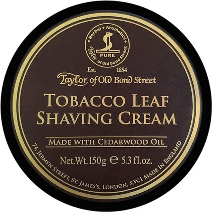 Крем для бритья Taylor Of Old Bond Street Tobacco Leaf