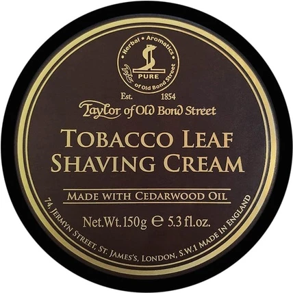 Крем для бритья Taylor Of Old Bond Street Tobacco Leaf