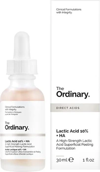 Сыворотка The Ordinary Peeling Fluid с молочной кислотой 10% + гиалуроновой кислотой 2%