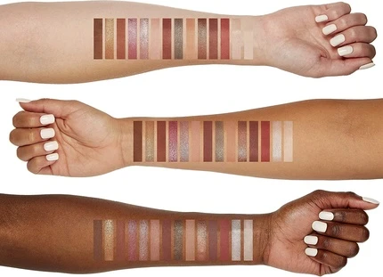 Палетка теней для век Sigma Beauty Warm Neutrals Eyeshadow Palette 14 оттенков с двусторонней кистью