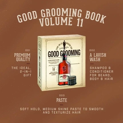 Набор парфюмерии 18.21 Man Made Book of Good Grooming Volume 11 Set Sweet Tobacco