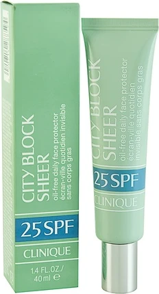 Ежедневный Защитный Крем Для Лица Clinique City Block Sheer SPF 25