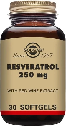 Витаминные мягкие капсулы Solgar Ресвератрол 250 мг