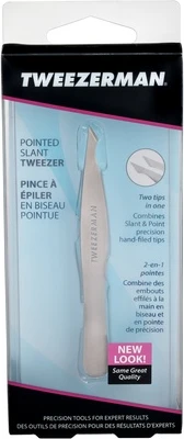 Пинцет Tweezerman Pointed Slant Tweezer