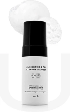 Очищающая пенка Unicskin Unicdetox & Go