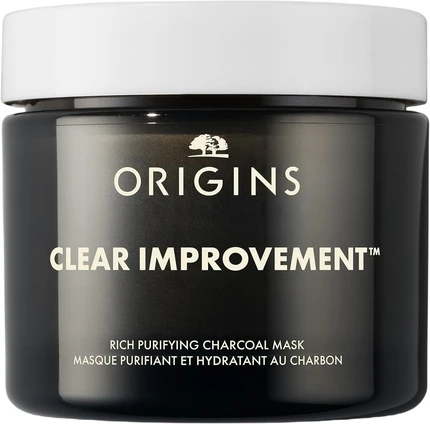 Угольная маска Origins Clear Improvement Rich Purifying Charcoal Mask