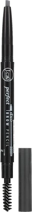 Eyebrow Pencil J.Cat Beauty Perfect Duo Brow Pencil Charcoal