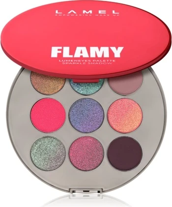Палетка теней для век Lamella Flamy Eyeshadow Palette