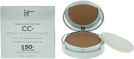 Пудра для лица It Cosmetics Your Skin But Better CC+ Airbrush Perfecting Powder SPF 50+