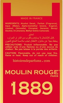 Eau De Parfum Histoires De Parfums Novels 1889 Moulin Rouge