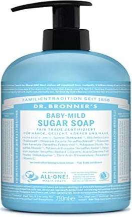 Органическое Сахарное Мыло Dr Bronner's Baby Mild
