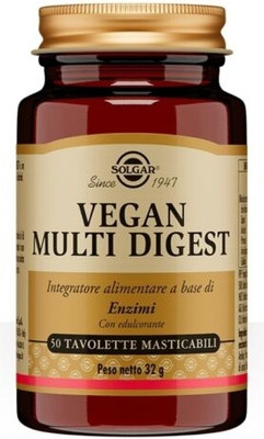 Биологически активная добавка Solgar Vegan Multi для поддержки пищеварения