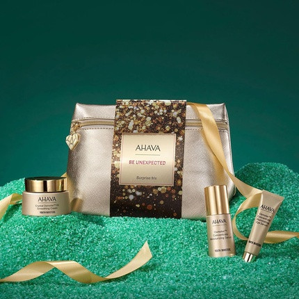 Набор по уходу за лицом Ahava Surprise Me с увлажняющей сывороткой с концентратом Osmoter 30 мл, разглаживающим кремом Crystal Osmoter x6 50 мл и осветляющей сывороткой для глаз с концентратом Osmoter 15 мл