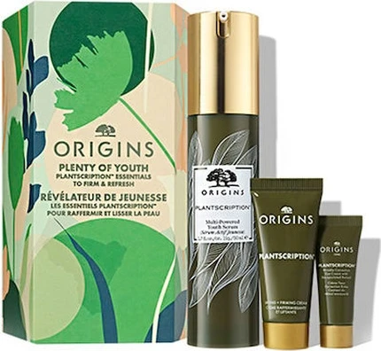 Набор для ухода за лицом Origins Plantscription Multi-Powered Youth Serum Set