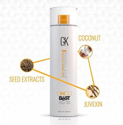 Кератиновое выпрямление волос GK Hair