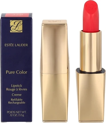 Губная помада Estee Lauder Pure Color Creme Lipstick № 320 Defiant Coral