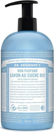 Жидкое мыло Dr. Bronner's Organic Sugar Soap Baby Mild