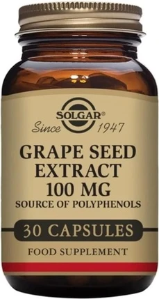 Овощные капсулы Solgar Экстракт виноградных косточек
