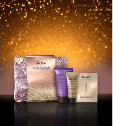 Набор для ухода за лицом Ahava "Время сиять" (Подарочный набор)