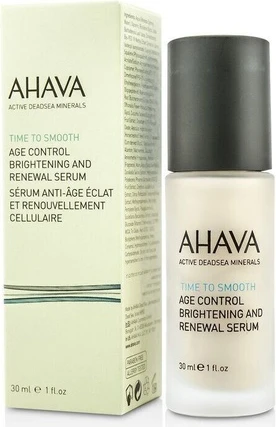 Сыворотка Ahava Time To Smooth с эффектом сияния и обновления для контроля возраста