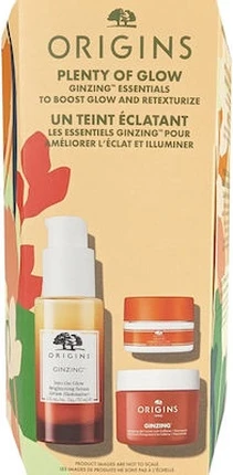 Набор Сыворотка и Крем Origins Ginzing Into The Glow