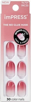 Artificial Nails Kiss The Sky Self-Adhesive Nails Impress Color Nails Beat The Heat