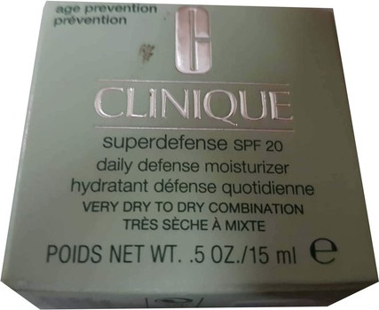 Ежедневный защитный крем SPF 20 Clinique Superdefense