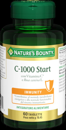 Витаминные таблетки Nature's Bounty C-1000 Старт