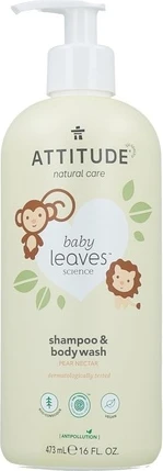 Мытье волос и тела Attitude Baby Leaves 2-в-1