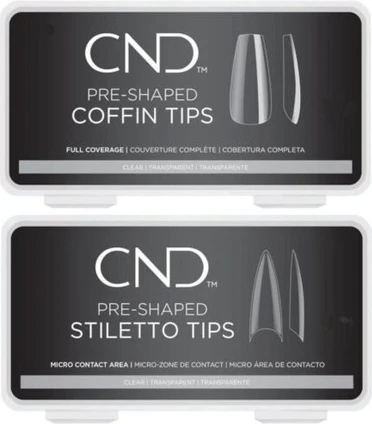 Искусственные кончики для ногтей CND