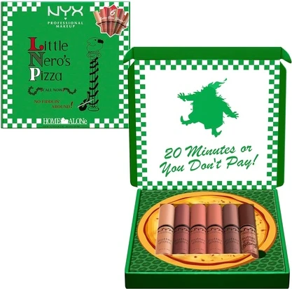 Набор блесков для губ NYX Professional Makeup Home Alone Butter Gloss Pizza Vault Nudes