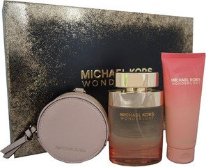Лосьон для тела и круглая сумка Michael Kors Wonderlust (парфюмированная вода)